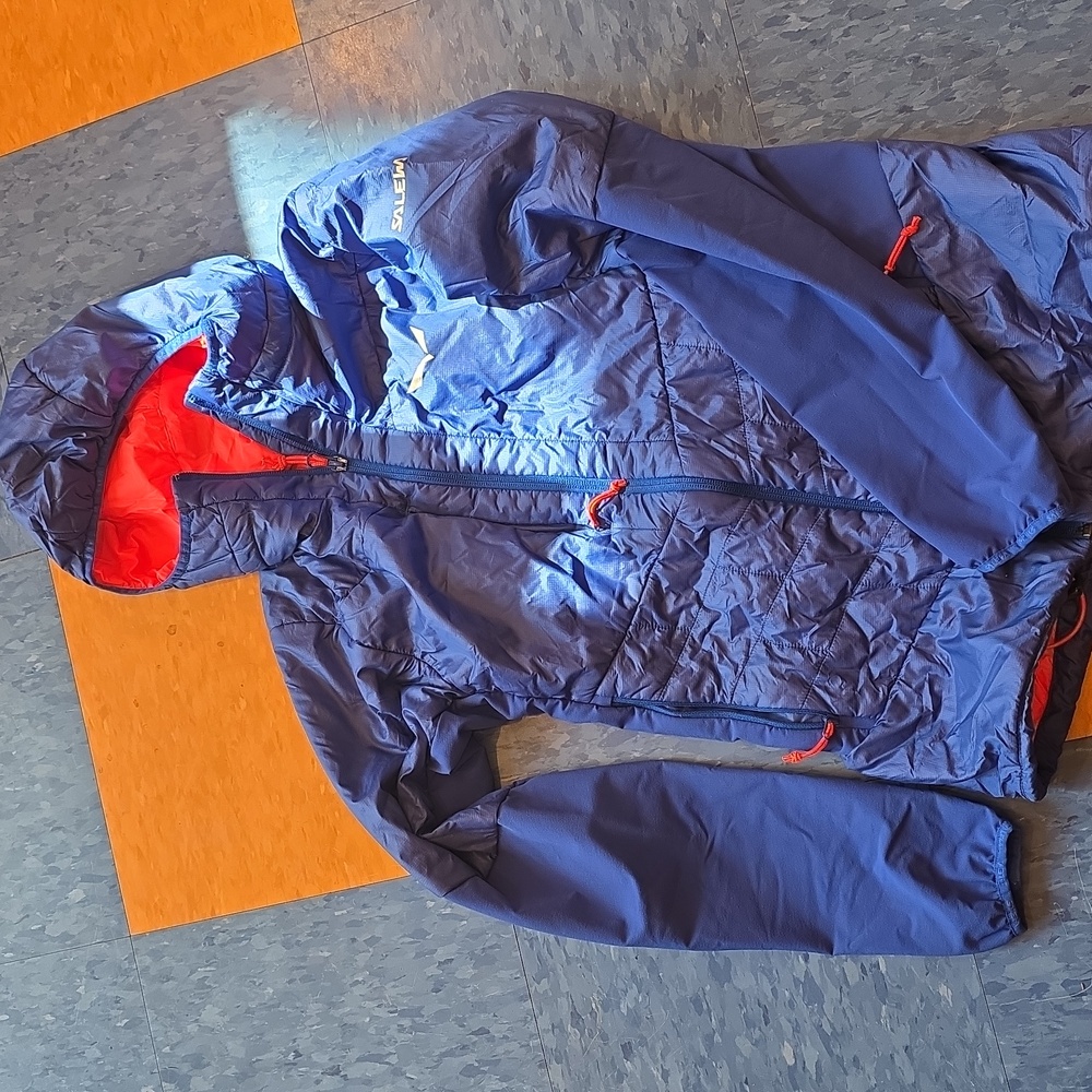 Salewa Women's Blue Hooded Jacket